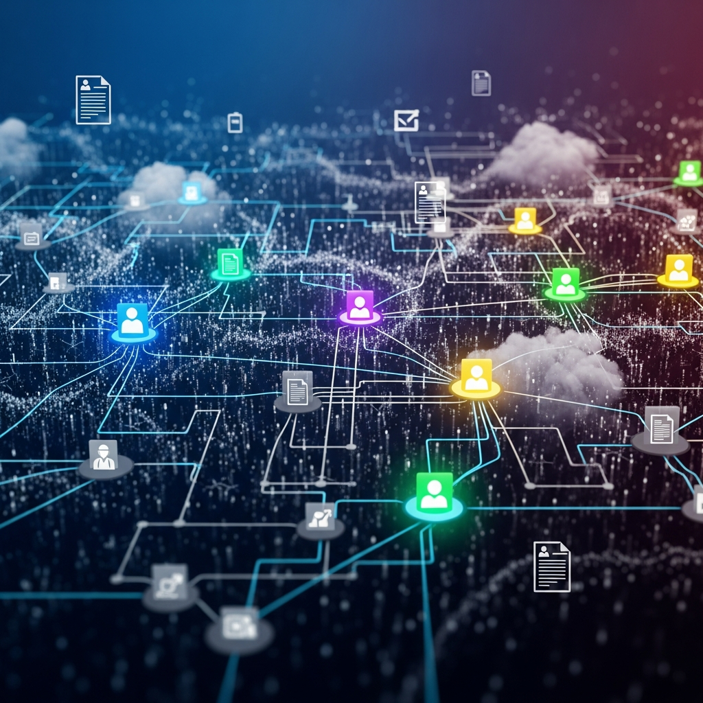 Représentation abstraite de données de candidatures analysées par un algorithme